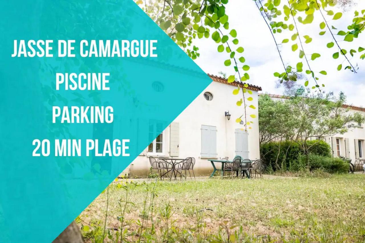 ガラルグ・ル・モンテュ Jasse Camarguaise 535 - Piscine Clim Parking Famille - Top Pros Servicesconciergerieヴィラ エクステリア 写真
